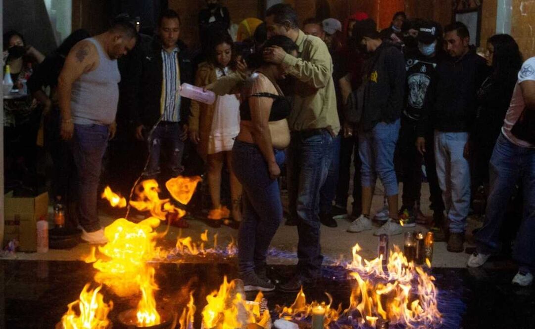 El “Ángel Negro”, la veneración a Lucifer en Hidalgo. Foto: Cuartoscuro