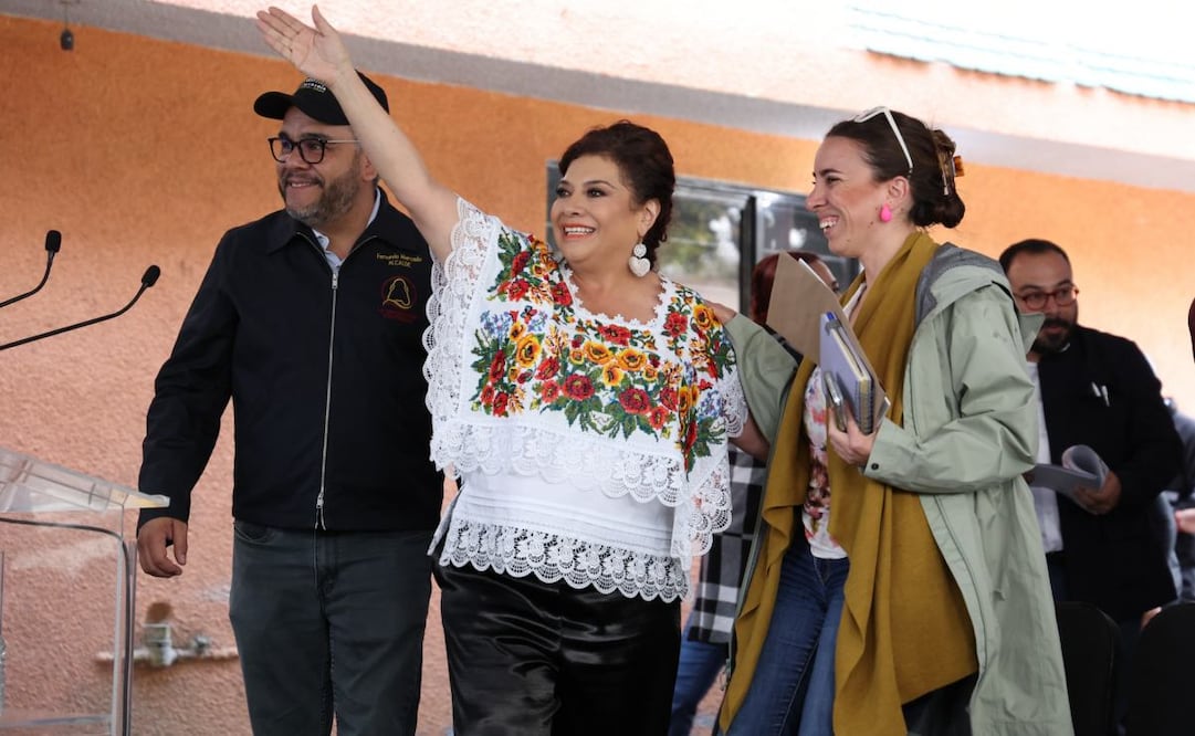 Clara Brugada anuncia la próxima instalación del Gabinete de Atención a Barrancas de CDMX. Foto: Especial.