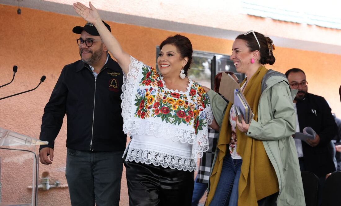 Clara Brugada anuncia la próxima instalación del Gabinete de Atención a Barrancas de CDMX. Foto: Especial.