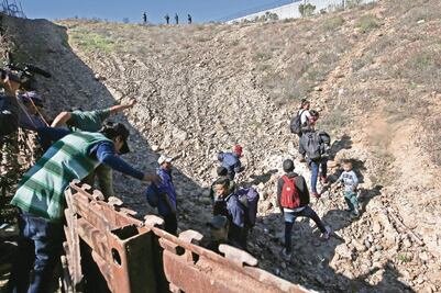Trump replantea separar familias en la frontera