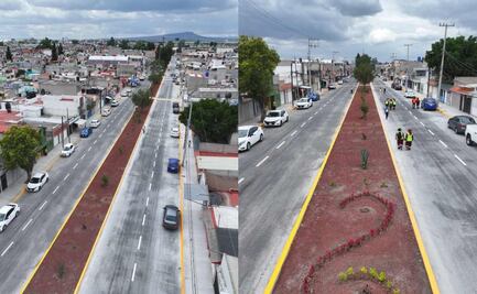 Gobierno de Ecatepec rehabilita boulevard Quetzalcóatl en Ciudad Azteca;  2 mil 500 habitantes se verán beneficiados