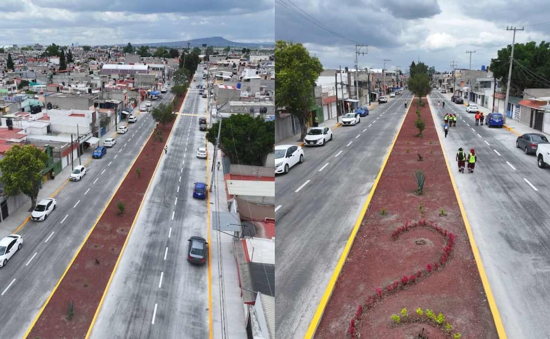 El gobierno local repavimentó casi medio kilómetro de boulevard Quetzalcóatl. Foto: Especial