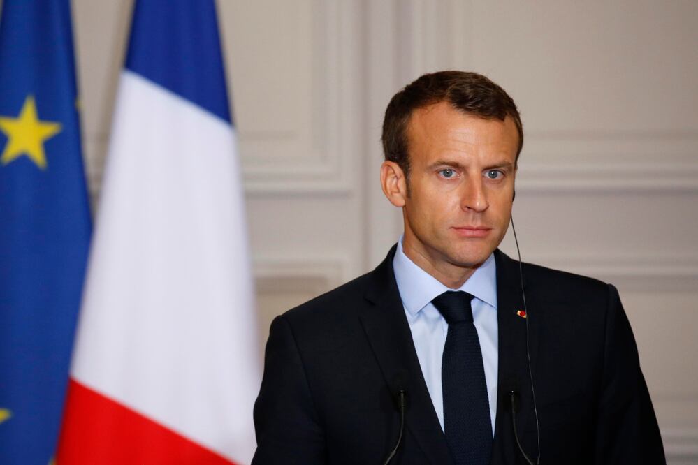 El presidente de Francia, Emmanuel Macron. Foto: EFE