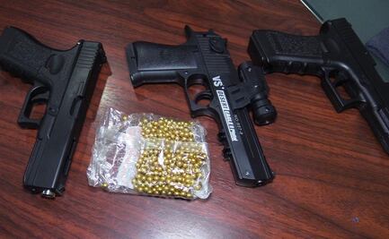 Decomisan réplicas de arma a estudiantes de secundaria en Atotonilco de Tula, Hidalgo