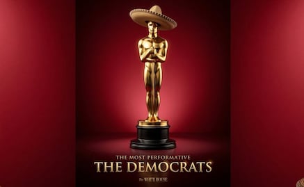 Casa Blanca entrega "premio Oscar" a los demócratas; crean categoría teatro político