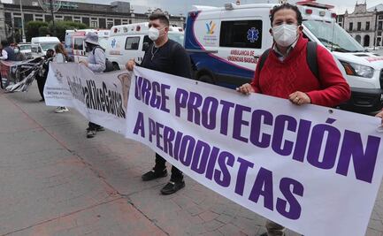Periodistas marchan para exigir justicia ante agresiones en Edomex