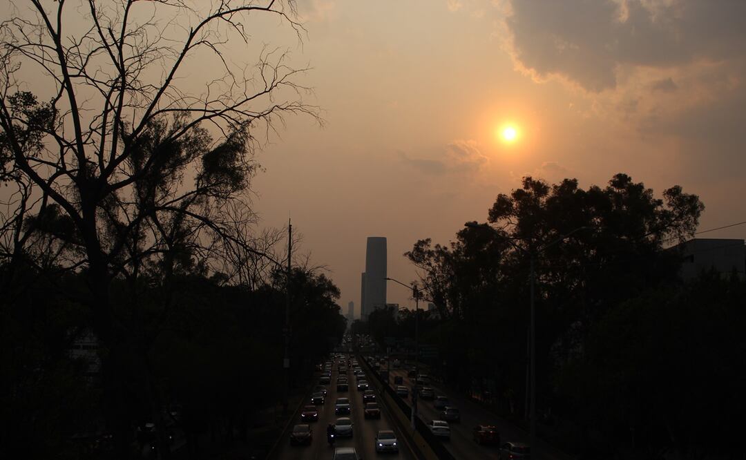 Se mantiene la contingencia ambiental en la CDMX. Fotos: Francisco Rodríguez