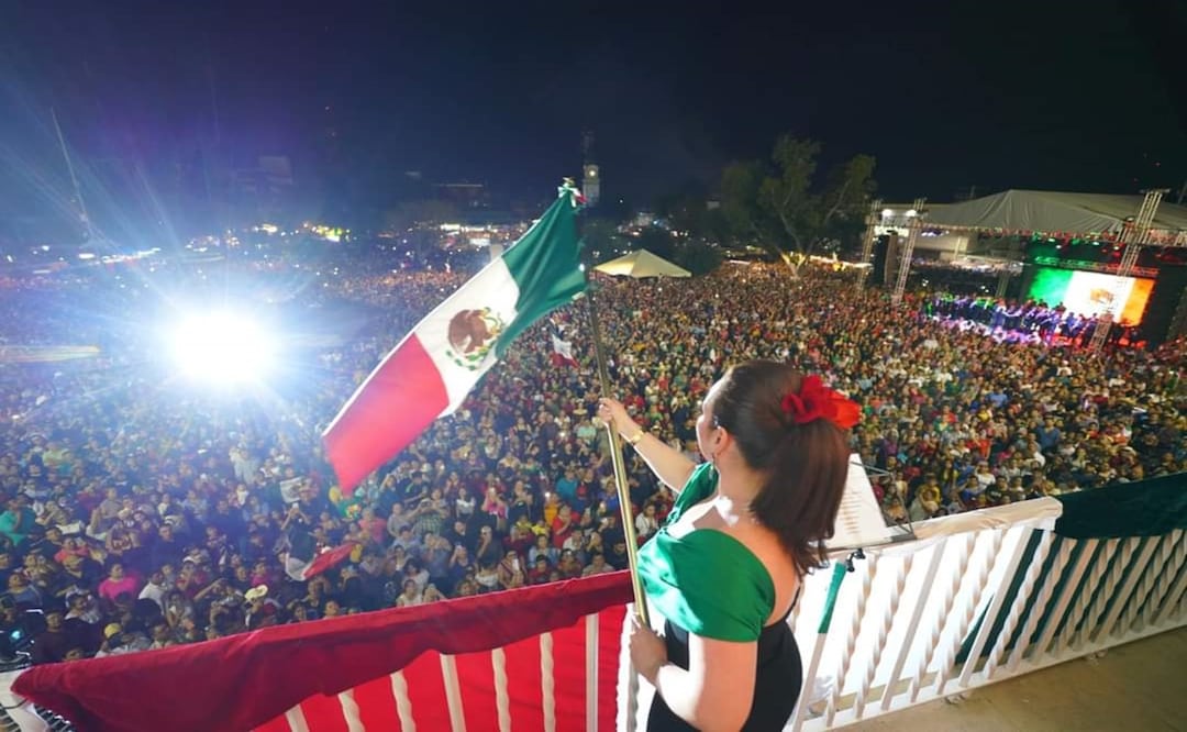 Alcaldes de Tamaulipas celebran el Grito mientras sus municipios enfrentan inundaciones. Foto: Esepcial