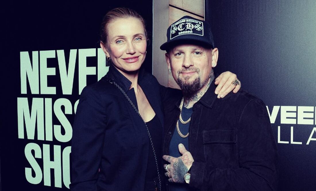 Cameron Díaz y Benji Madden. Instagram.