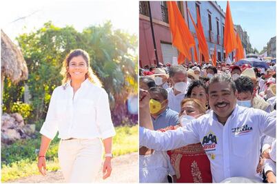 Inician campaña candidatos del PRI a las gubernaturas de Quintana Roo y Oaxaca