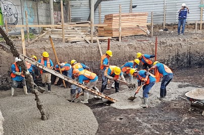 Retrocede producción de empresas constructoras en enero; liga siete meses a la baja