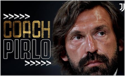 Andrea Pirlo, nuevo técnico de la Juventus