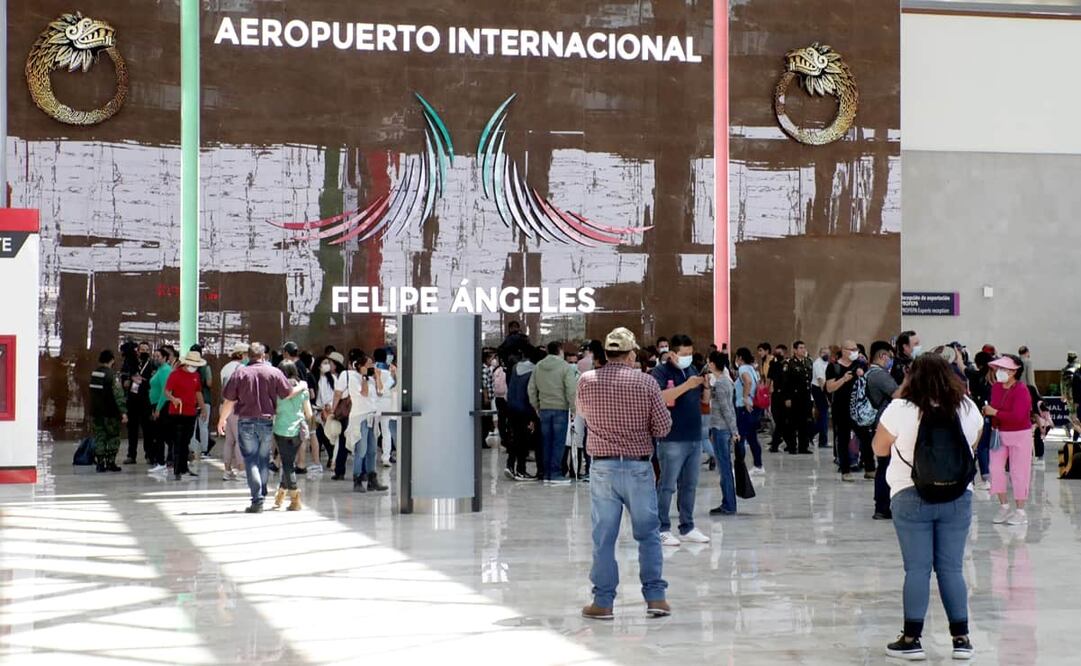 Aeropuerto Internacional Felipe Ángeles (AIFA). Foto: Juan Boites. EL UNIVERSAL