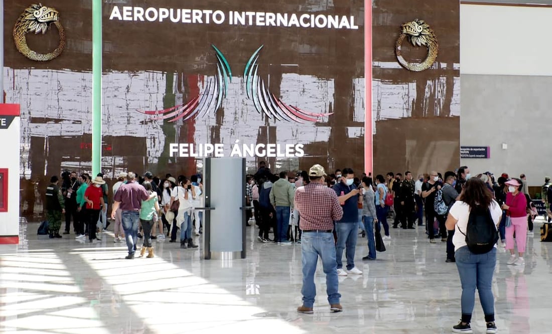 Aeropuerto Internacional Felipe Ángeles (AIFA). Foto: Juan Boites. EL UNIVERSAL