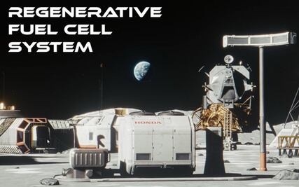 Honda llega a la Luna para crear un sistema de celdas de combustible regenerativas