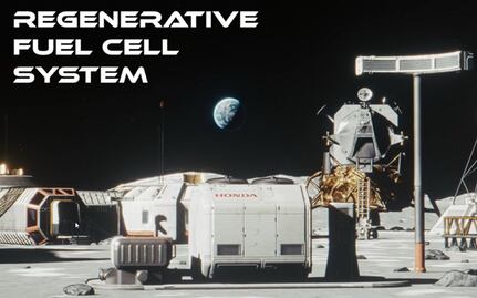 Honda llega a la Luna para crear un sistema de celdas de combustible regenerativas