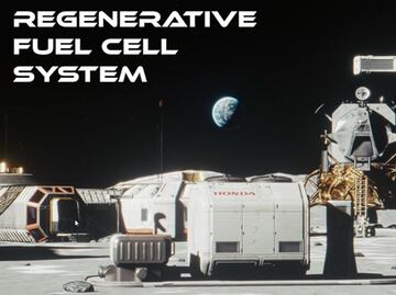 Honda llega a la Luna para crear un sistema de celdas de combustible regenerativas