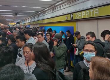 Detienen servicio en la Línea 3 del Metro para rescatar a persona que presuntamente se arrojó a las vías