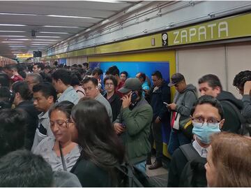 Detienen servicio en la Línea 3 del Metro para rescatar a persona que presuntamente se arrojó a las vías