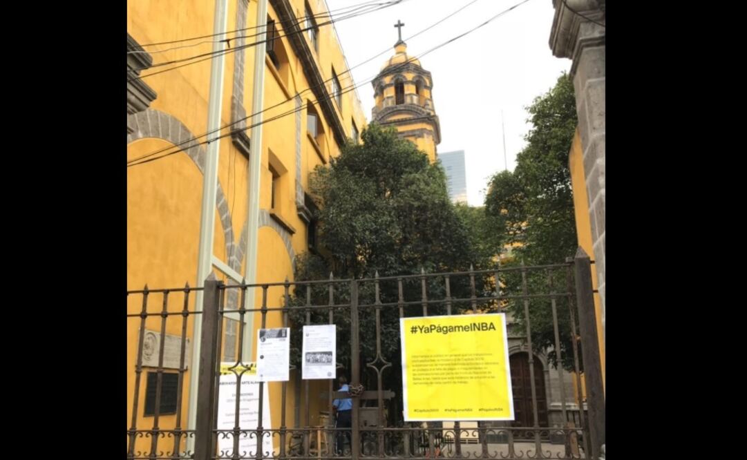 Trabajadores del INBA contratados bajo el régimen Capítulo 3000 denuncian falta de pagos. Foto: Twitter / Capitulo 3000