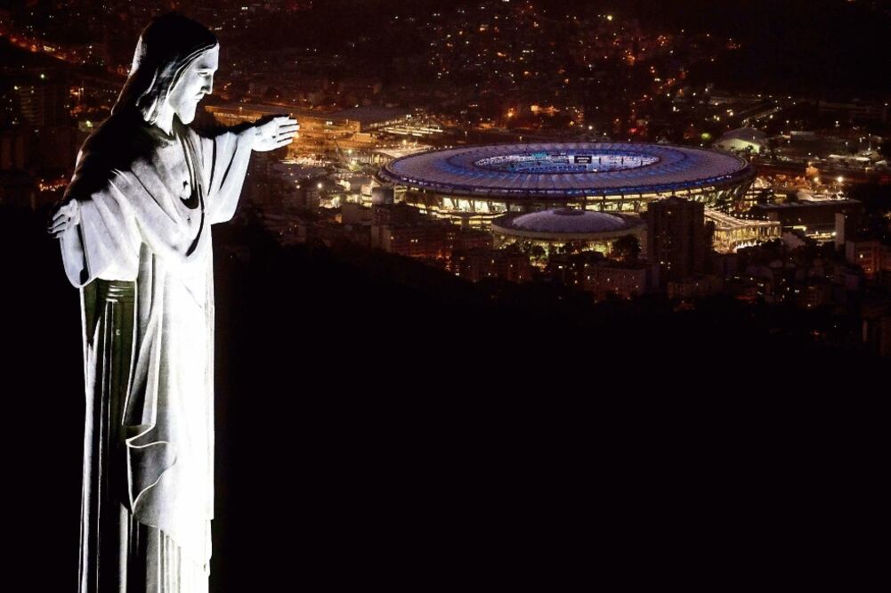 El legendario estadio de Maracaná será el escenario para la ceremonia de inauguración de los Juegos Olímpicos de Río de Janeiro 2016 (CHRIS MCGRATH. GETTY IMAGES)