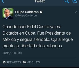Fidel Castro, ¿presidente de México?