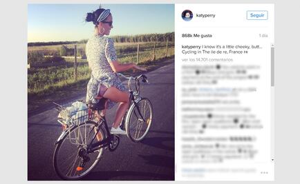 Katy Perry se "descuida" y enseña ropa interior