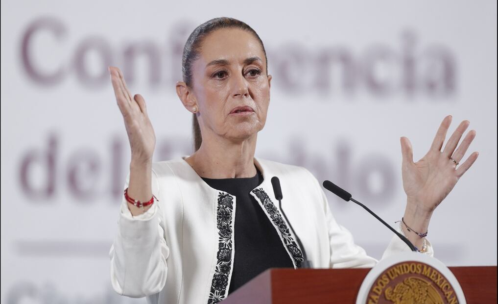 En el marco del próximo Mundial de Futbol 2026, la presidenta Claudia Sheinbaum Pardo reveló que próximamente se reunirá con Gianni Infantino. presidente de la FIFA. Foto: EFE