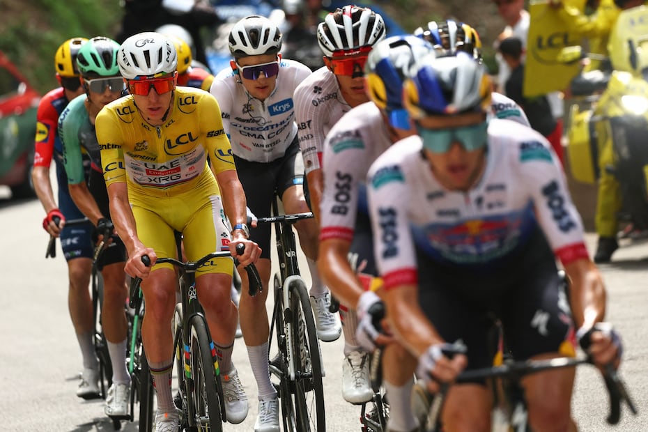 Isaac del Toro en la Etapa 15 del Tour de Francia - Foto: AFP