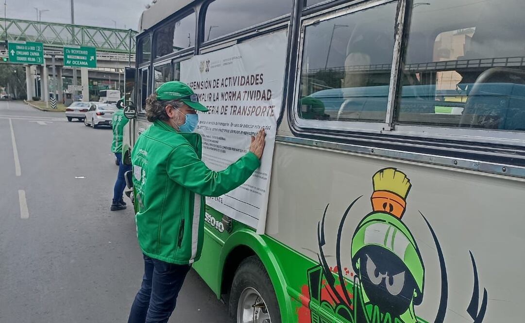 A partir del 1 de julio, se revisarán las condiciones físicas básicas de seguridad de la unidad como luces, pasamanos, asientos, puertas y llantas. Foto: Archivo/EL UNIVERSAL