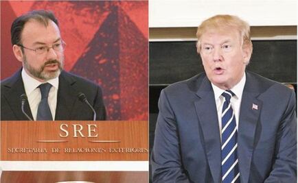 Trabajamos juntos en temas migratorios, responde SRE a Trump
