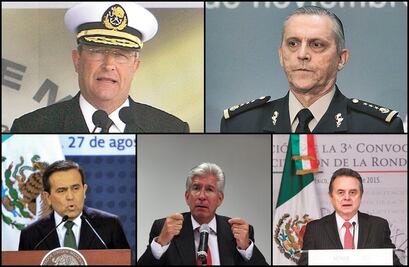 Sólo 5 funcionarios del gabinete de Peña Nieto permanecen en cargos originales