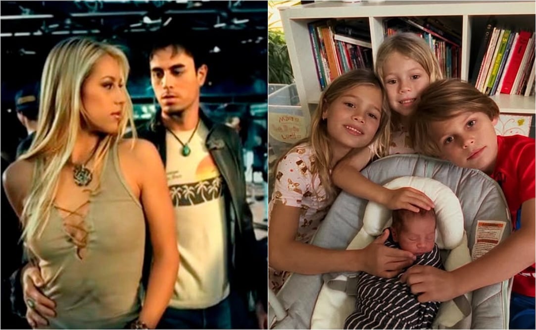 Enrique Iglesias y Anna Kournikova, pareja desde el 2001 y, en la actualidad, madre y padre de tres hijos.
Fotos: YouTube e Instagram