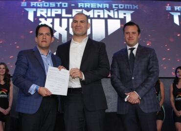 Caín Velásquez listo para Triplemanía XXVII