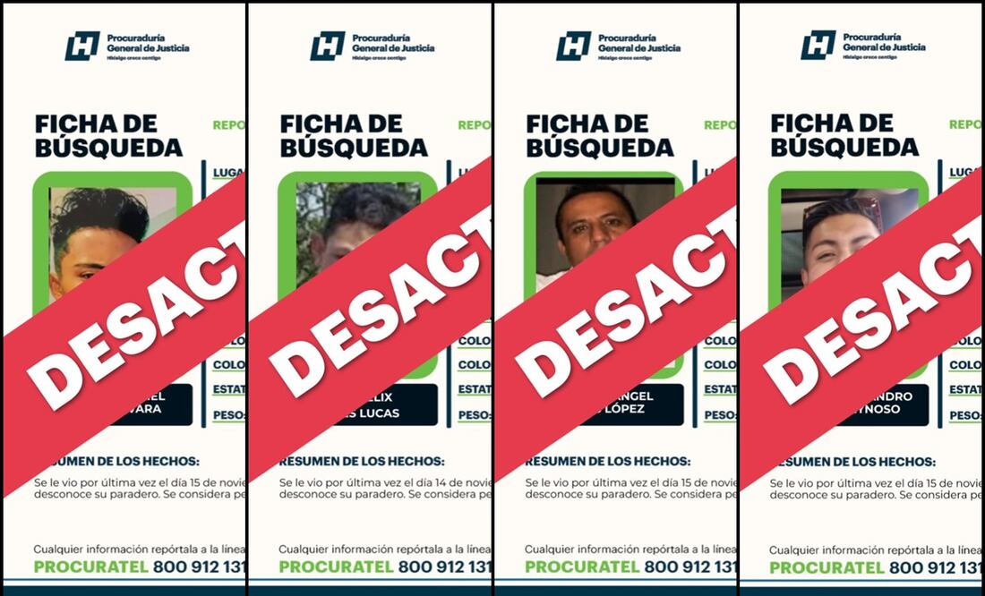 Fotos: Twitter @PGJE_Hidalgo