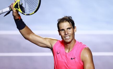 Rafael Nadal avanza en Acapulco