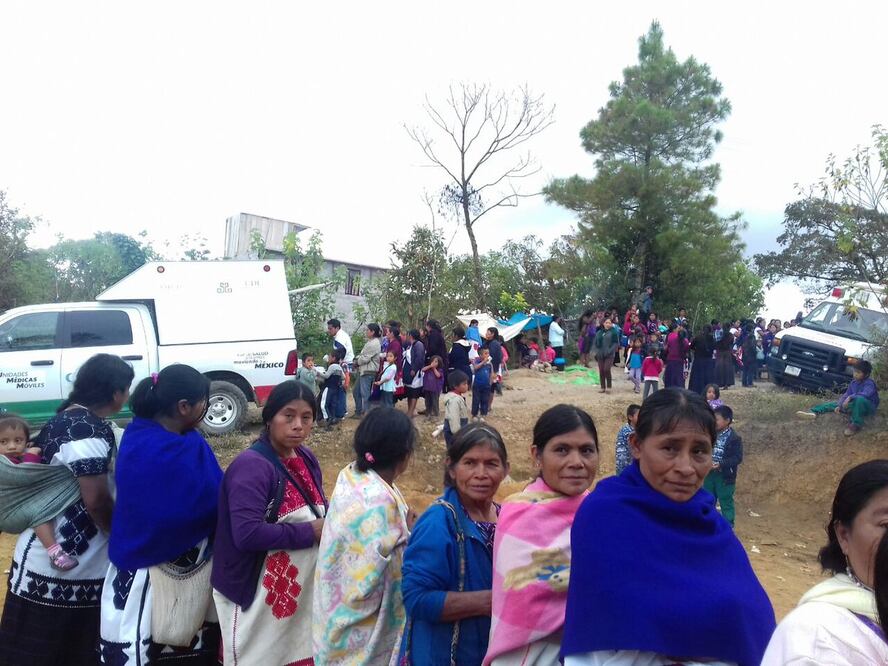 La Secretaría de Salud estatal informó que las unidades médicas móviles han proporcionado mil 900 consultas (Foto: tomada de Twitter @SSaludChiapas)