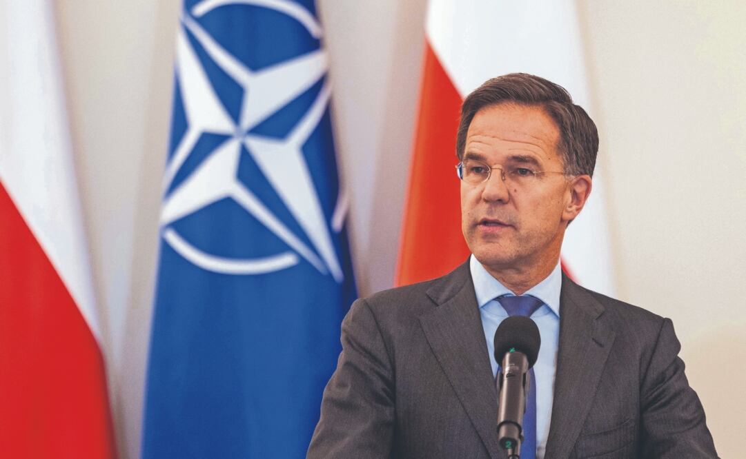 Secretario general de la OTAN, Mark Rutte. Foto: AFP