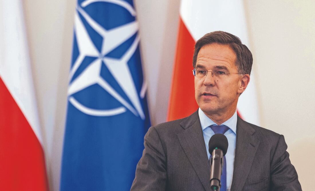 Mark Rutte, secretario general de la OTAN. Foto: AFP