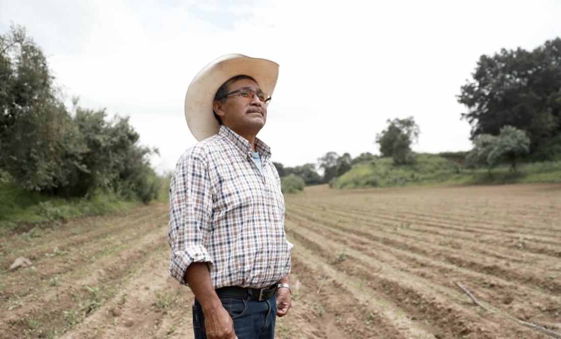 En más de 20 años del TLC, todo ha seguido igual en el campo, dice José Madrigal (ALEJANDRA LEYVA. EL UNIVERSAL)