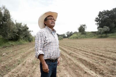 “Basta una granizada para dañar la cosecha”