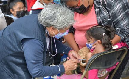 Arranca jornada de vacunación contra Covid-19 a niños 5 y 6 años en Ecatepec y Neza