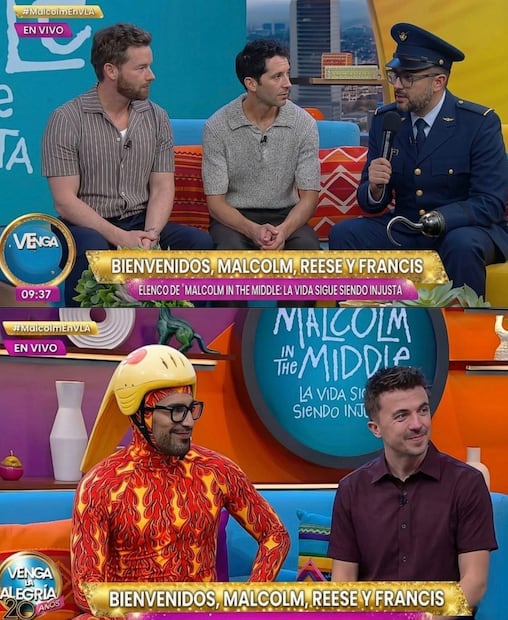 Así reaccionaron los fans de la serie a la visita de los actores. Foto: Redes Sociales