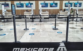 Aspectos módulos información Mexicana AIFA. Foto: Luis Camacho/ El Universal