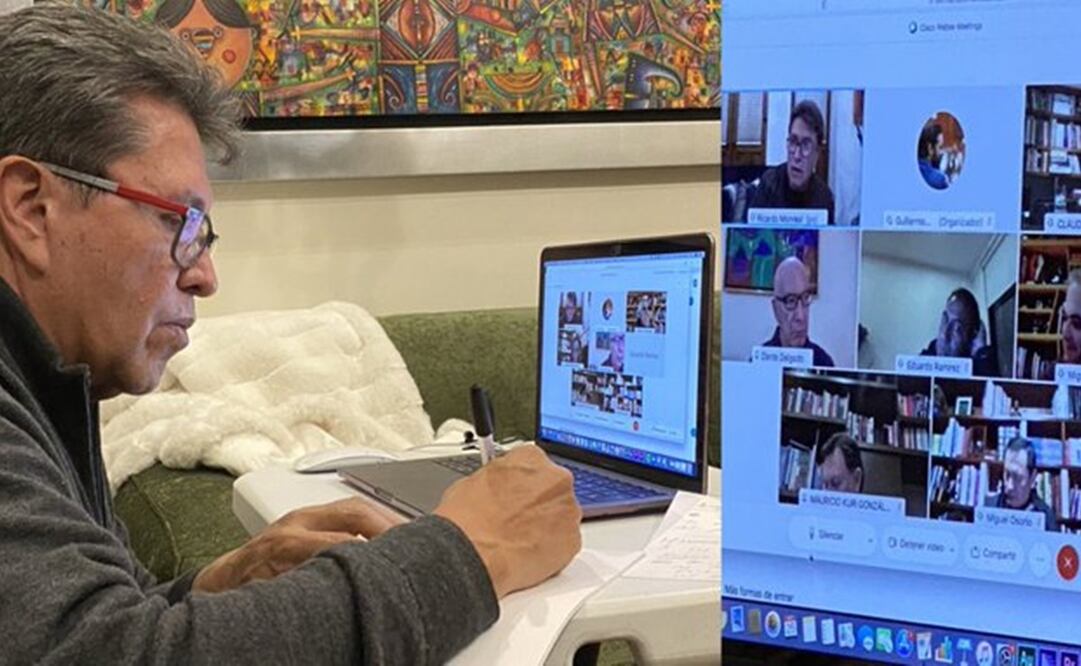 Foto tomada de Twitter @RicardoMonrealA