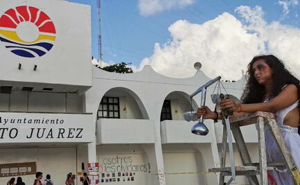 Víctimas de la impunidad cobran vida en "Museo Viviente" de Cancún