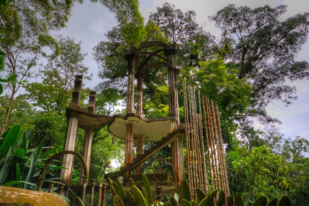 El jardín escultórico, en la Huasteca potosina, fue creado por Edward James, excéntrico poeta, artista británico y mecenas del movimiento surrealista. Foto: Cortesía Fundación Pedro y Elena Hernández AC