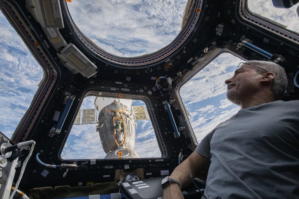 Astronauta Mark Vande Hei. Foto: Kayla Barron/NASA, vía AP