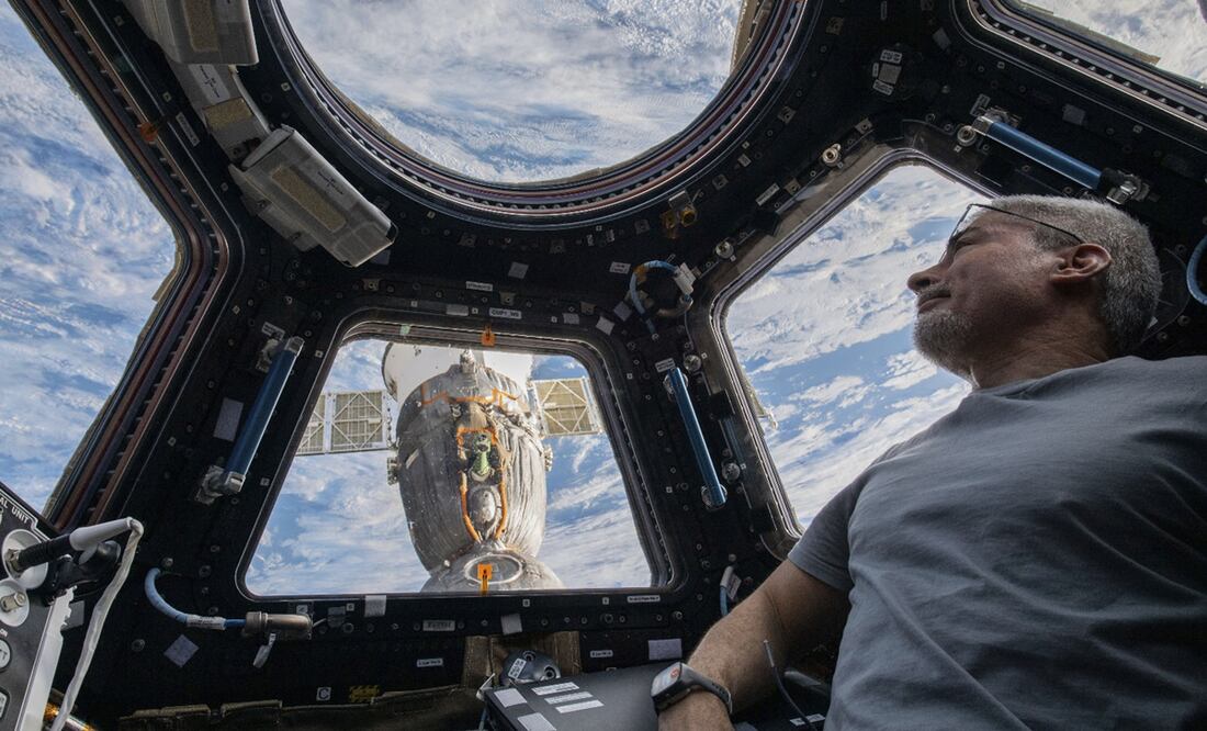 Astronauta Mark Vande Hei. Foto: Kayla Barron/NASA, vía AP