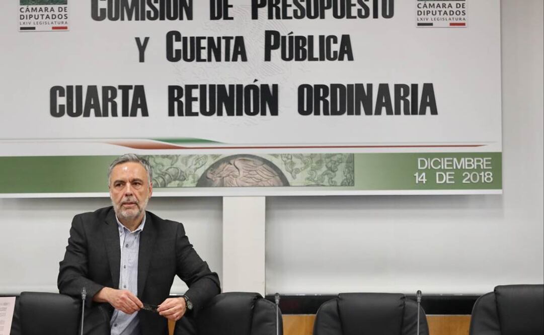 Alfonso Ramírez Cuéllar, presidente de la Comisión de Presupuesto y Cuenta Pública de la Cámara de Diputados. Foto. Lucía Godínez
